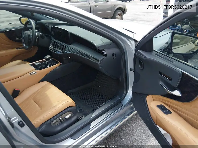 2024 Lexus Ls 500 VIN: JTHD51FF9R5020217 Lot: 45454861