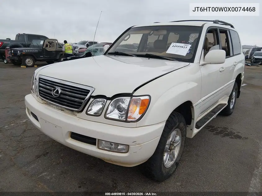 1999 Lexus Lx 470 VIN: JT6HT00W0X0074468 Lot: 44959815