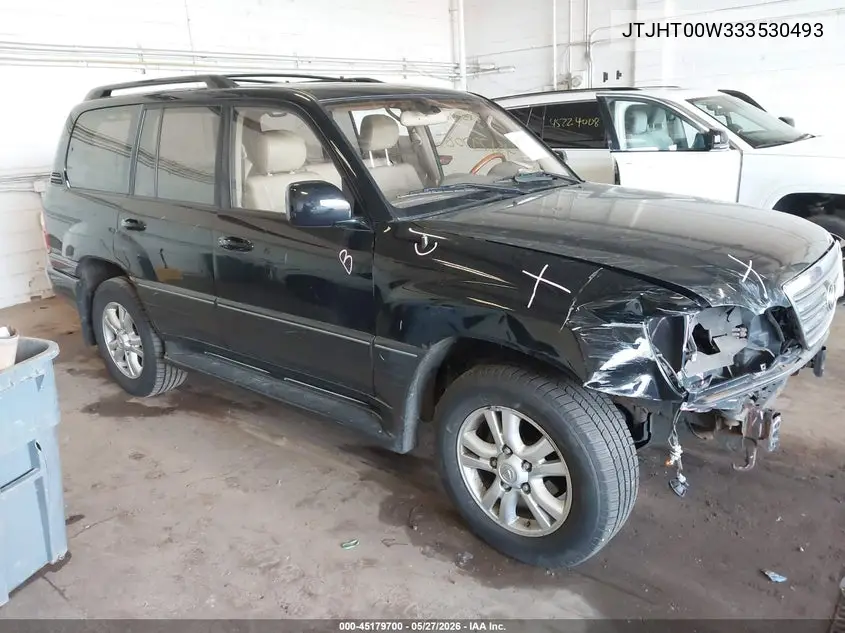 2003 Lexus Lx 470 VIN: JTJHT00W333530493 Lot: 45179700