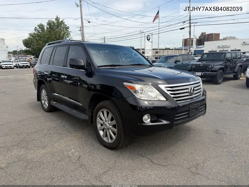 2011 Lexus Lx 570 VIN: JTJHY7AX5B4082039 Lot: 45456216