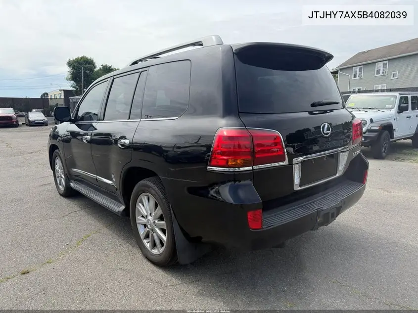 2011 Lexus Lx 570 VIN: JTJHY7AX5B4082039 Lot: 45456216