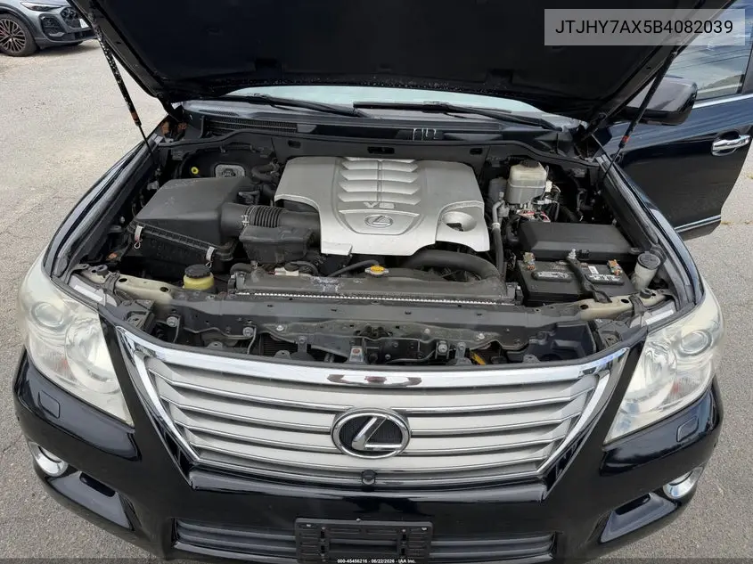 2011 Lexus Lx 570 VIN: JTJHY7AX5B4082039 Lot: 45456216