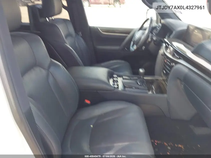 2020 Lexus Lx 570 Three-Row VIN: JTJDY7AX0L4327961 Lot: 45545479