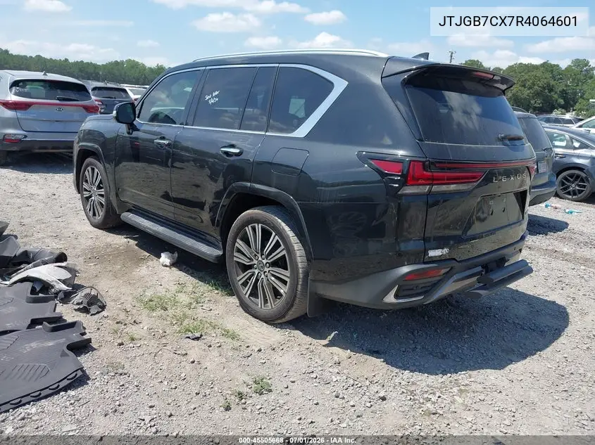 2024 Lexus Lx 600 Luxury VIN: JTJGB7CX7R4064601 Lot: 45505668