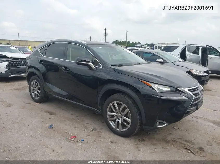 JTJYARBZ9F2001691 2015 Lexus Nx 200T