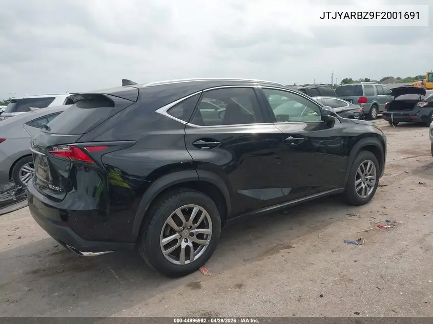JTJYARBZ9F2001691 2015 Lexus Nx 200T