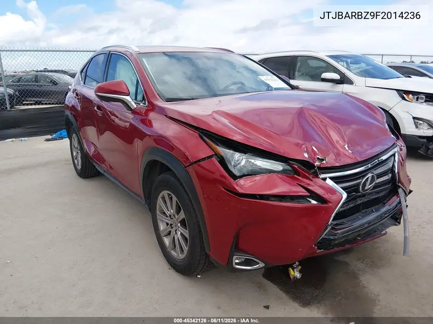 JTJBARBZ9F2014236 2015 Lexus Nx 200T