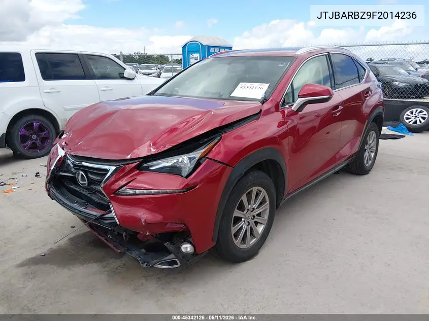 JTJBARBZ9F2014236 2015 Lexus Nx 200T