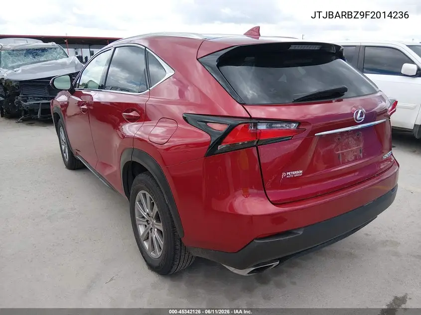JTJBARBZ9F2014236 2015 Lexus Nx 200T
