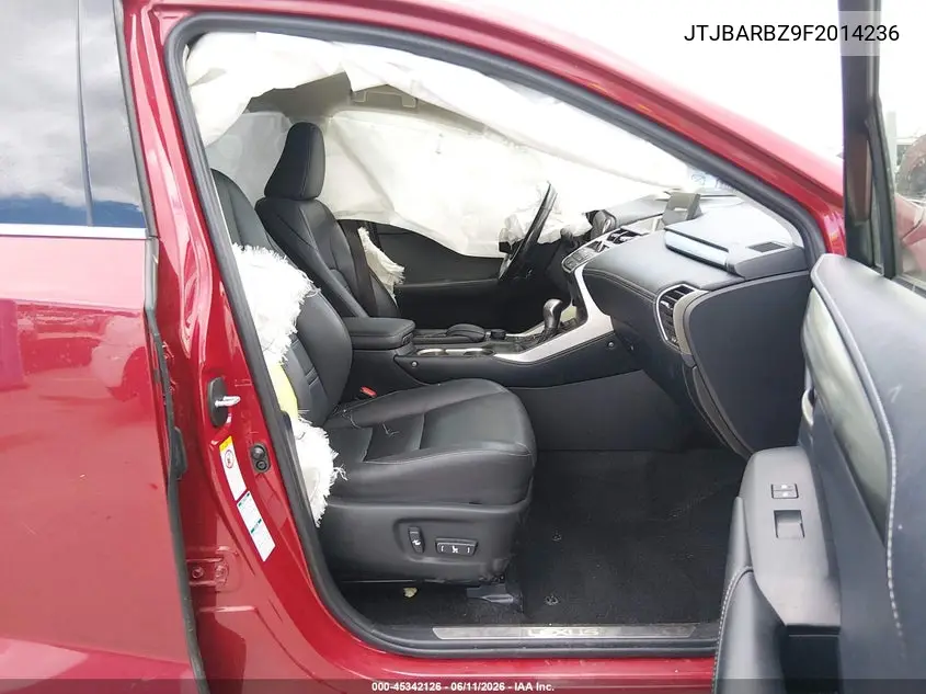 JTJBARBZ9F2014236 2015 Lexus Nx 200T