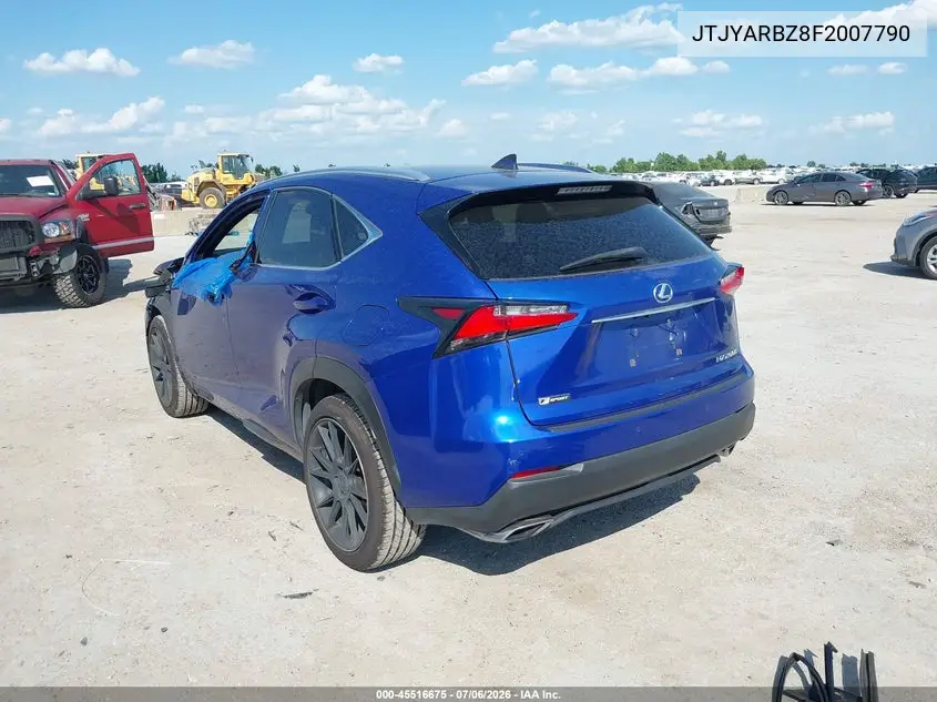 2015 Lexus Nx 200T F Sport VIN: JTJYARBZ8F2007790 Lot: 45516675
