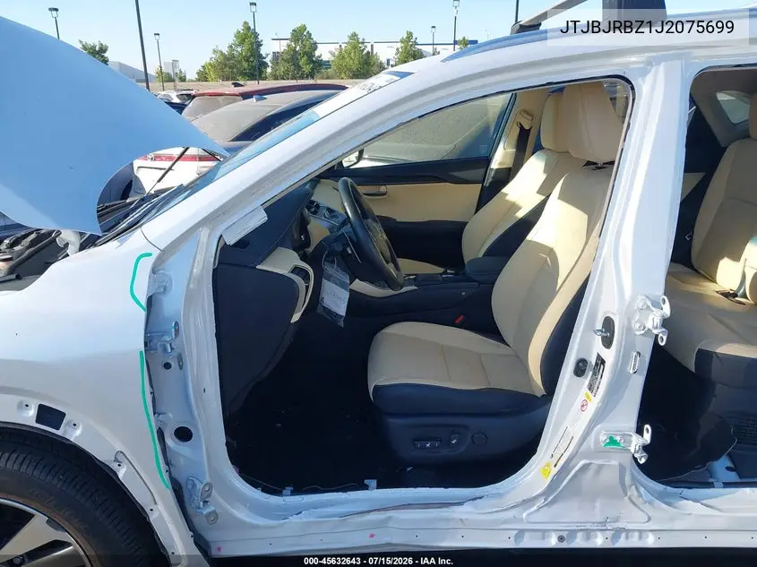 2018 Lexus Nx 300H VIN: JTJBJRBZ1J2075699 Lot: 45632643
