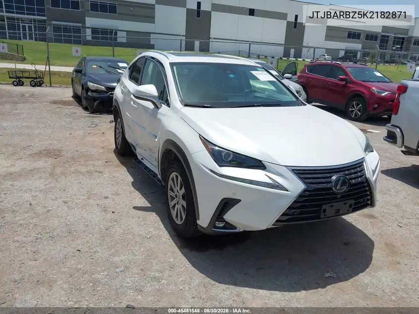 2019 Lexus Nx 300 VIN: JTJBARBZ5K2182871 Lot: 45461546