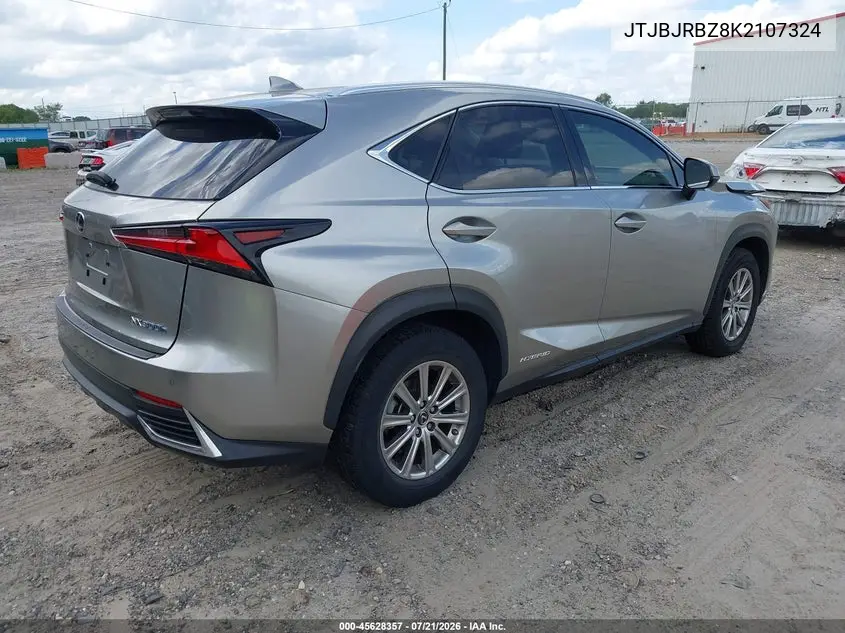 2019 Lexus Nx 300H VIN: JTJBJRBZ8K2107324 Lot: 45628357