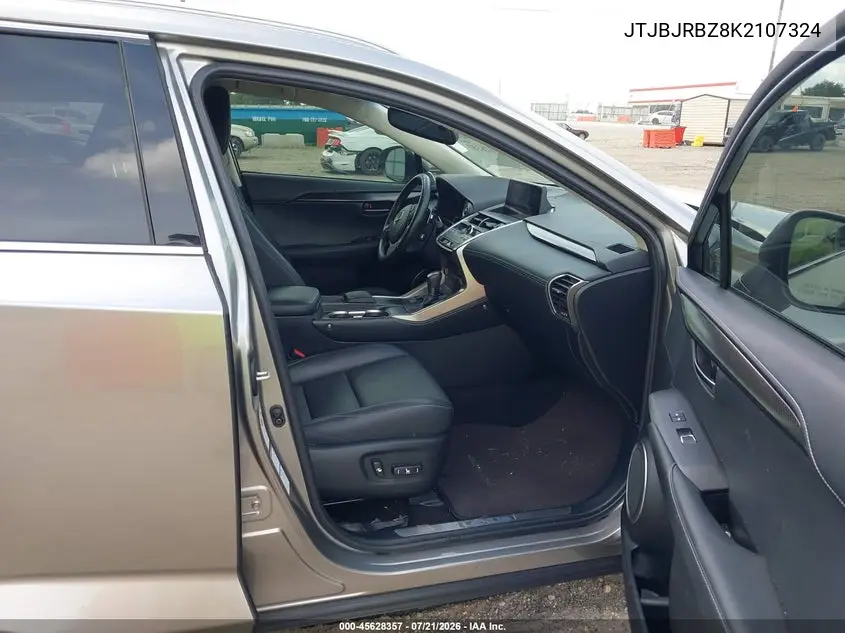 2019 Lexus Nx 300H VIN: JTJBJRBZ8K2107324 Lot: 45628357