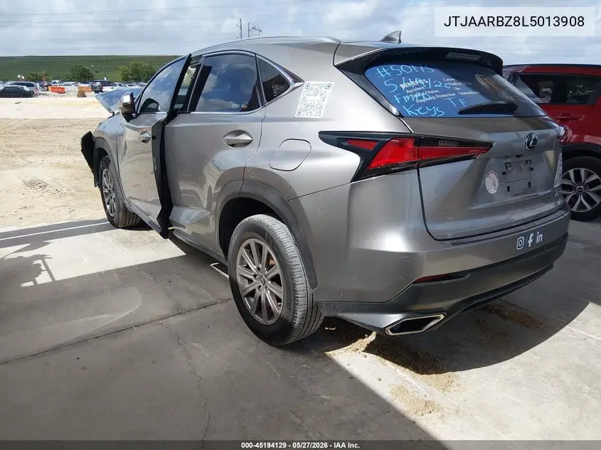 2020 Lexus Nx 300 VIN: JTJAARBZ8L5013908 Lot: 45194129