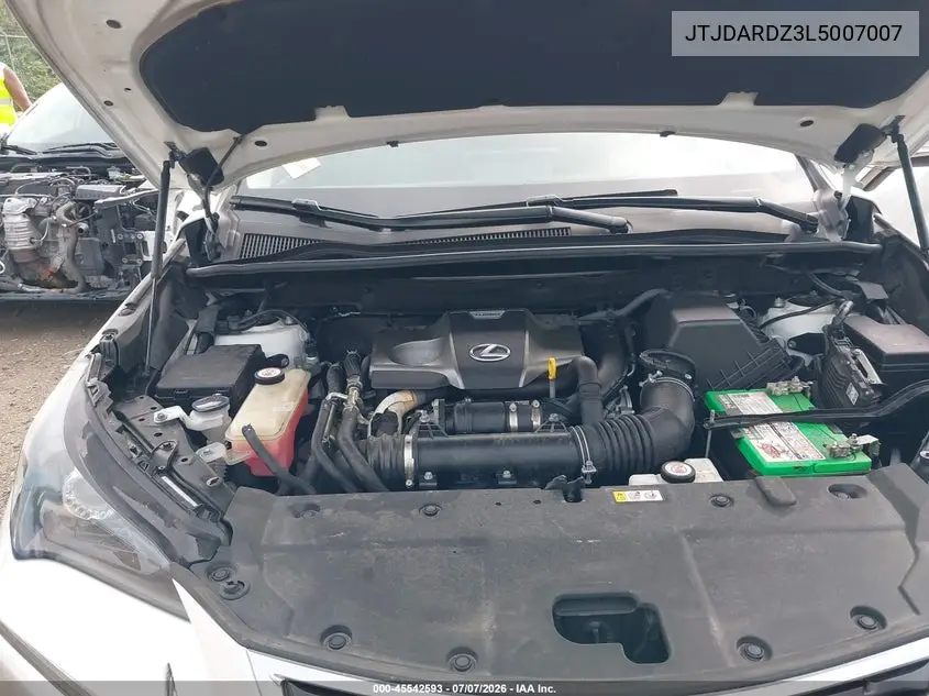 2020 Lexus Nx 300 VIN: JTJDARDZ3L5007007 Lot: 45542593