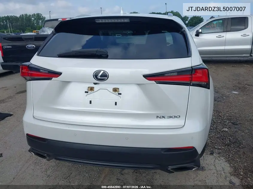 2020 Lexus Nx 300 VIN: JTJDARDZ3L5007007 Lot: 45542593