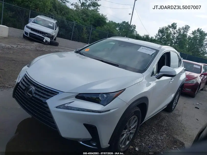 2020 Lexus Nx 300 VIN: JTJDARDZ3L5007007 Lot: 45542593