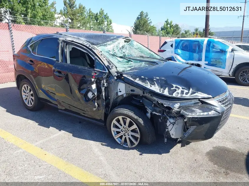2020 Lexus Nx 300 VIN: JTJAARBZ8L5012631 Lot: 45557901