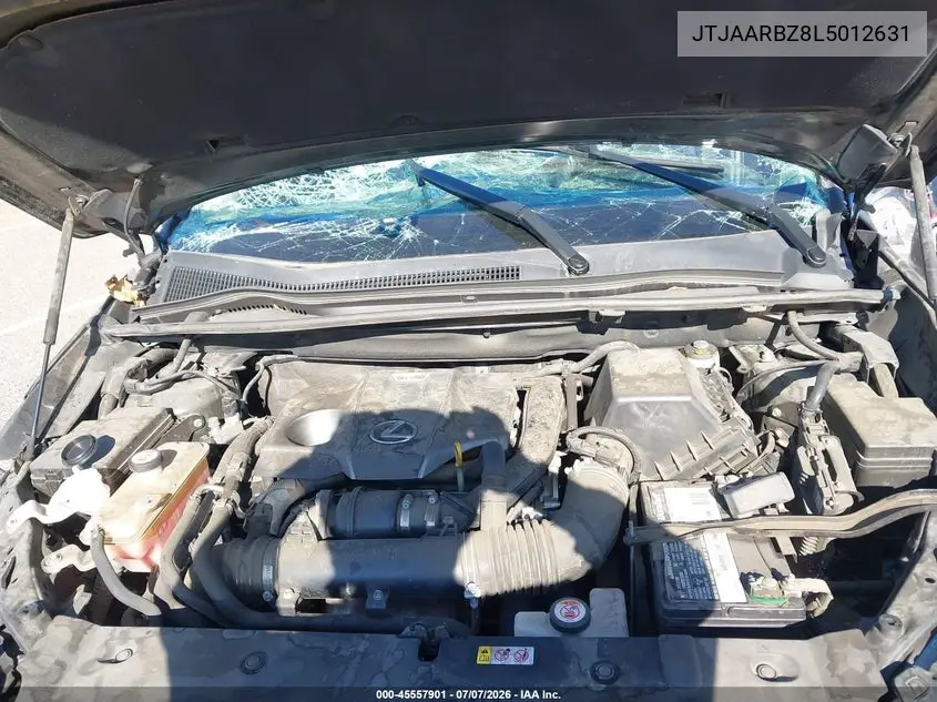 2020 Lexus Nx 300 VIN: JTJAARBZ8L5012631 Lot: 45557901