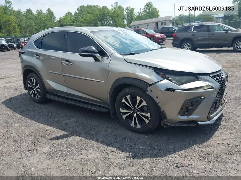 2020 Lexus Nx 300 F Sport VIN: JTJSARDZ5L5009185 Lot: 45647935