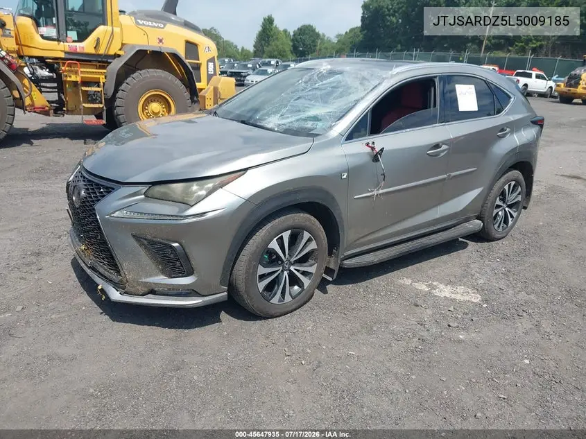 2020 Lexus Nx 300 F Sport VIN: JTJSARDZ5L5009185 Lot: 45647935