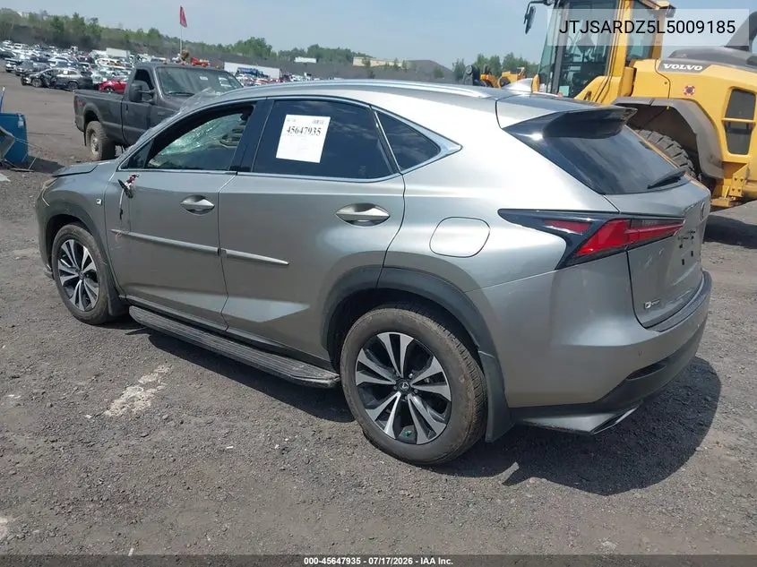 2020 Lexus Nx 300 F Sport VIN: JTJSARDZ5L5009185 Lot: 45647935