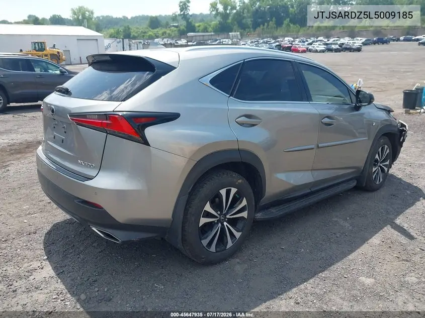 2020 Lexus Nx 300 F Sport VIN: JTJSARDZ5L5009185 Lot: 45647935