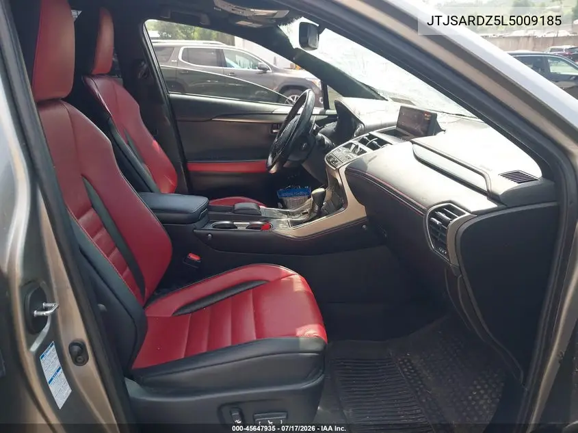 2020 Lexus Nx 300 F Sport VIN: JTJSARDZ5L5009185 Lot: 45647935