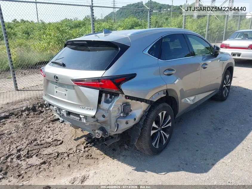 2021 Lexus Nx 300 F Sport VIN: JTJSARDZ5M2264440 Lot: 45589526