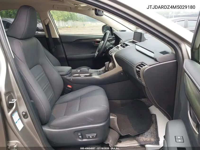 2021 Lexus Nx 300 VIN: JTJDARDZ4M5029180 Lot: 45654887