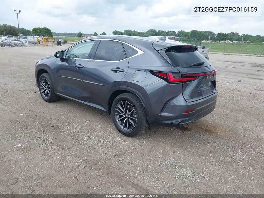 2023 Lexus Nx 350 Premium VIN: 2T2GGCEZ7PC016159 Lot: 45338010