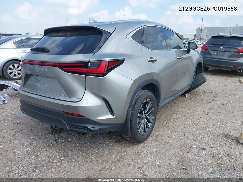 2023 Lexus Nx 350 Premium VIN: 2T2GGCEZ6PC019568 Lot: 45427247
