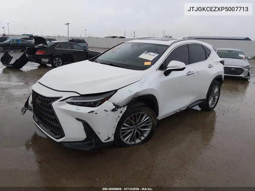 2023 Lexus Nx 350H Premium VIN: JTJGKCEZXP5007713 Lot: 45586606