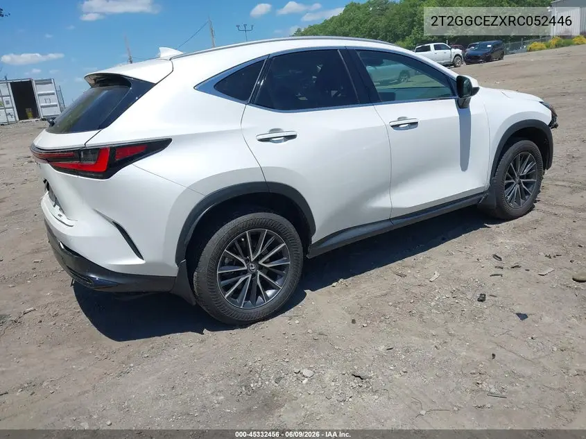 2024 Lexus Nx 350 Premium VIN: 2T2GGCEZXRC052446 Lot: 45332456