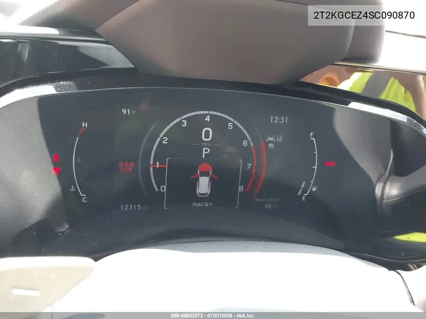 2025 Lexus Nx 350 F Sport Handling VIN: 2T2KGCEZ4SC090870 Lot: 45533372