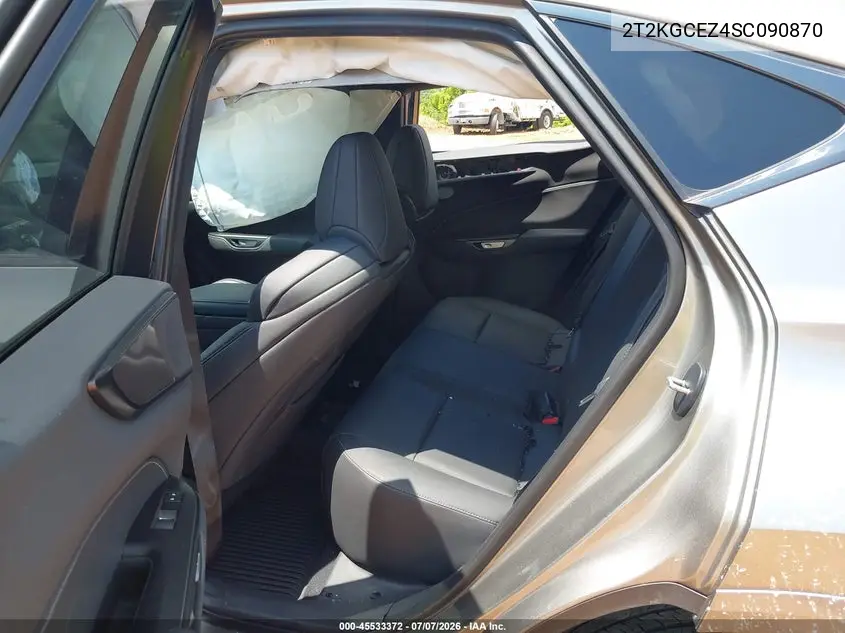 2025 Lexus Nx 350 F Sport Handling VIN: 2T2KGCEZ4SC090870 Lot: 45533372
