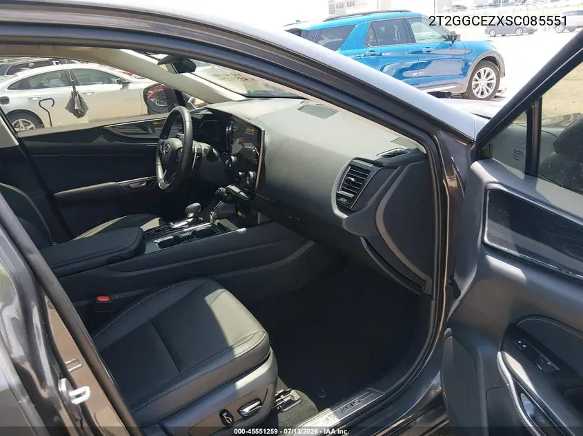 2025 Lexus Nx 350 Premium VIN: 2T2GGCEZXSC085551 Lot: 45551259