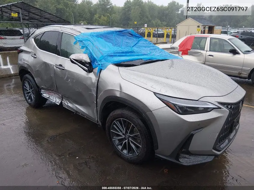 2025 Lexus Nx 350 Premium VIN: 2T2GGCEZ6SC091797 Lot: 45555358
