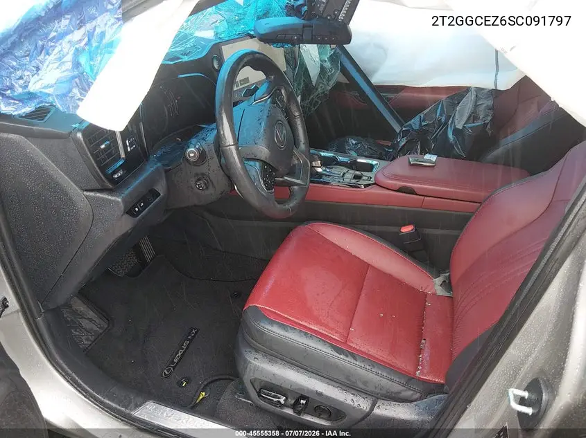 2025 Lexus Nx 350 Premium VIN: 2T2GGCEZ6SC091797 Lot: 45555358
