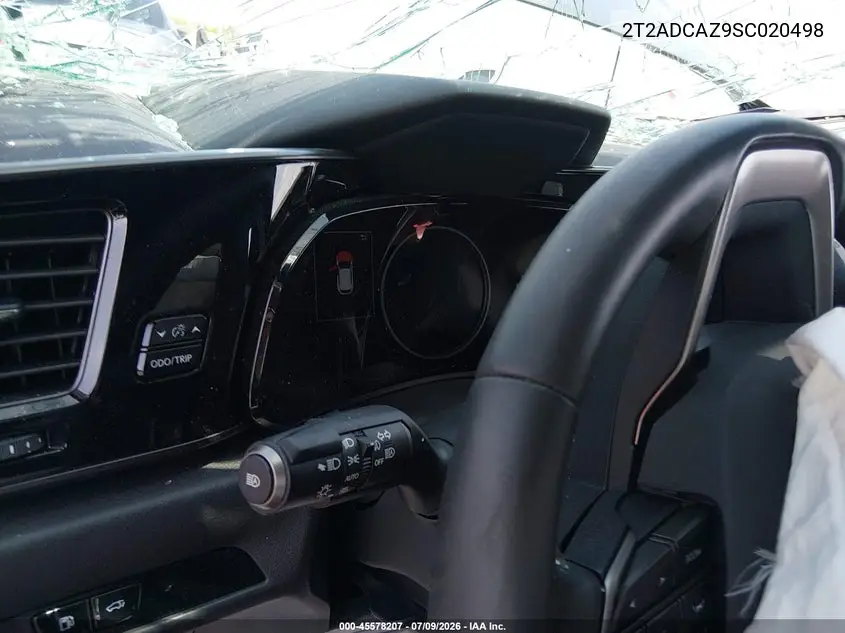 2025 Lexus Nx 250 VIN: 2T2ADCAZ9SC020498 Lot: 45578207