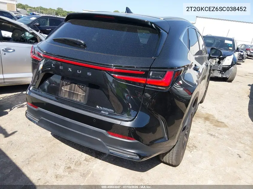 2025 Lexus Nx 350H Premium VIN: 2T2GKCEZ6SC038452 Lot: 45583047