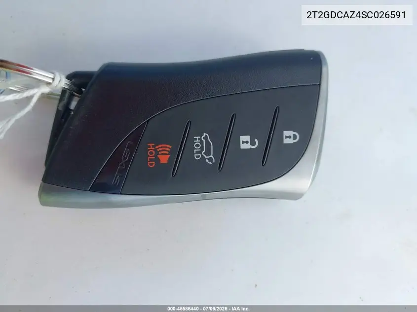 2025 Lexus Nx 250 Premium VIN: 2T2GDCAZ4SC026591 Lot: 45586440