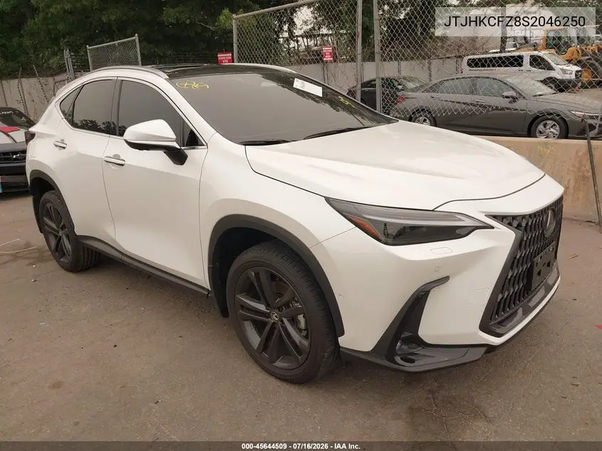 2025 Lexus Nx 450H+ Luxury VIN: JTJHKCFZ8S2046250 Lot: 45644509