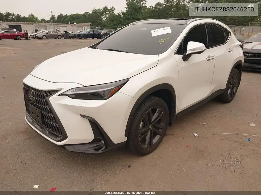 2025 Lexus Nx 450H+ Luxury VIN: JTJHKCFZ8S2046250 Lot: 45644509