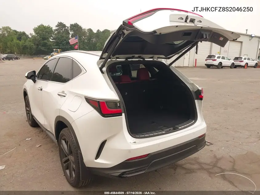 2025 Lexus Nx 450H+ Luxury VIN: JTJHKCFZ8S2046250 Lot: 45644509