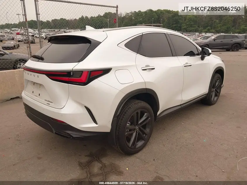 2025 Lexus Nx 450H+ Luxury VIN: JTJHKCFZ8S2046250 Lot: 45644509