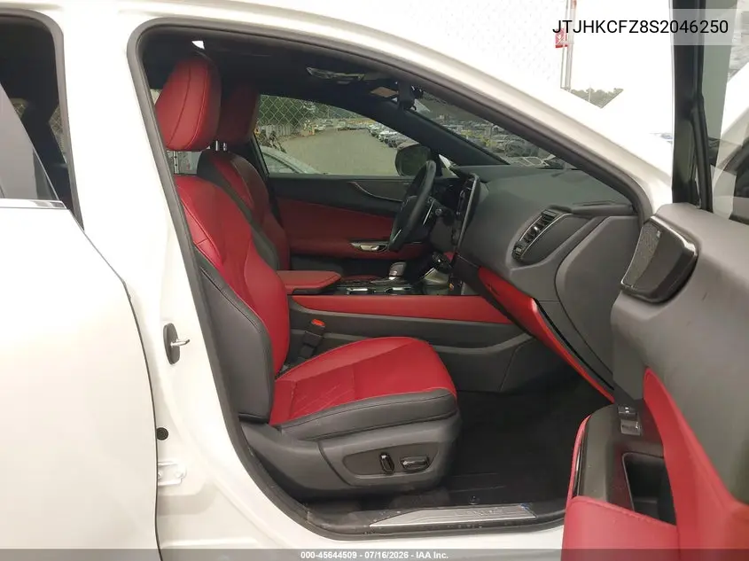 2025 Lexus Nx 450H+ Luxury VIN: JTJHKCFZ8S2046250 Lot: 45644509
