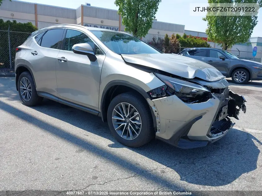 2026 Lexus Nx 450H Luxury/450H F Sport/450H Premium VIN: JTJHKCFZ6T2091222 Lot: 40077687